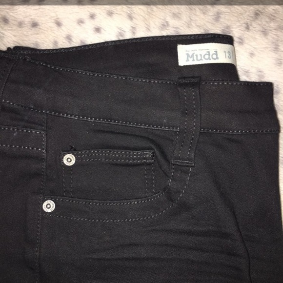Girls Black Skinny Jeans - Picture 6 of 8